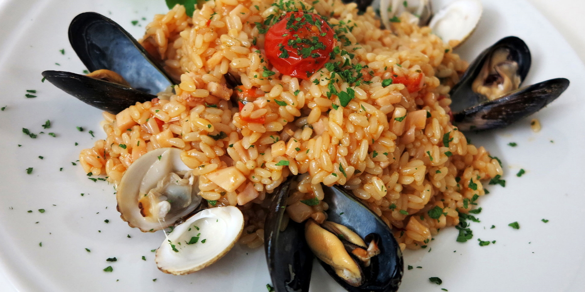 Meeresfrüchte-Risotto