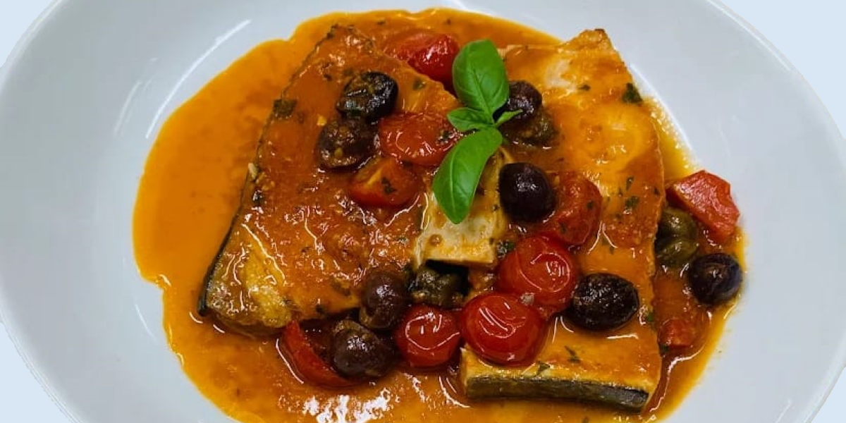 Schwertfisch im Eintopf