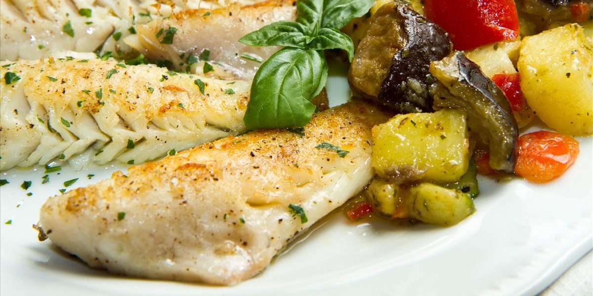 Gegrilltes Wolfsbarschfilet