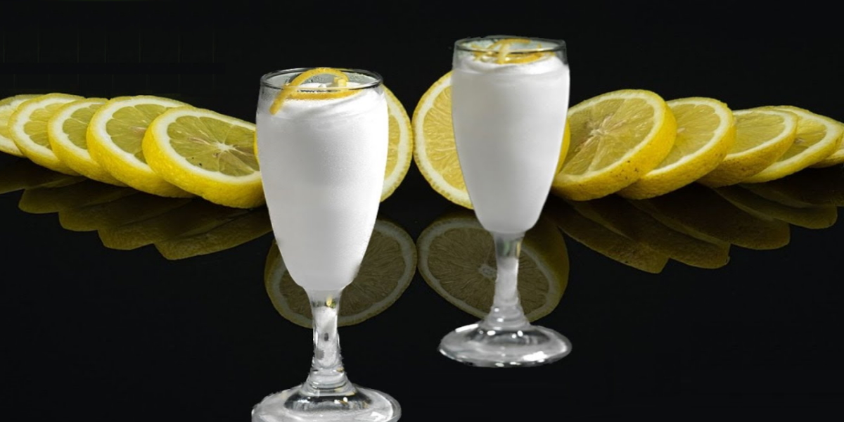 Zitronensorbet